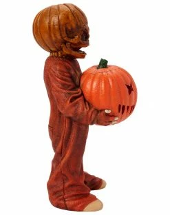 Spirit Halloween Light-Up Unmasked Sam Statue - Trick 'r Treat -Halloween ACCESSORIES store 01590710 f