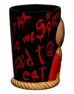 Spirit Halloween Molded Color Changing Sam Coffee Mug - Trick 'r Treat -Halloween ACCESSORIES store 01591007 d