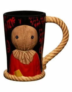 Spirit Halloween Molded Color Changing Sam Coffee Mug - Trick 'r Treat -Halloween ACCESSORIES store 01591007 e