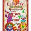 Spirit Halloween Killer Klowns from Outer Space Tabletop Sign
