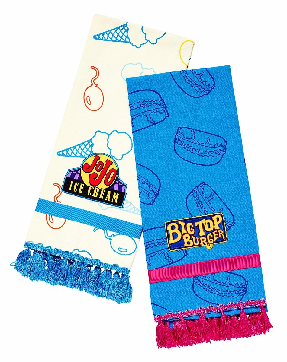 Spirit Halloween Killer Klowns from Outer Space Dish Towels - 2 Pack 1 Spirit Halloween Killer Klowns from Outer Space Dish Towels - 2 Pack