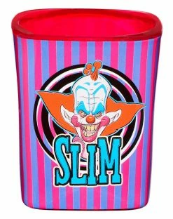 Spirit Halloween Killer Klowns from Outer Space Mini Glass Set 2 oz. - 4 Pack -Halloween ACCESSORIES store 01591130 e