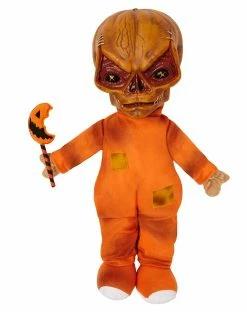 Spirit Halloween Unmasked Sam Plush - Trick 'r Treat