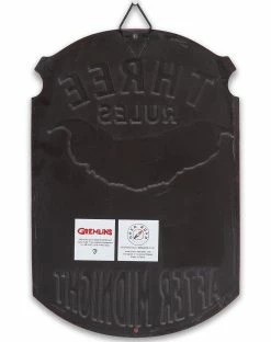 Spirit Halloween Three Rules Gizmo Sign - Gremlins 6 Spirit Halloween Three Rules Gizmo Sign - Gremlins -Halloween ACCESSORIES store 01591791 c