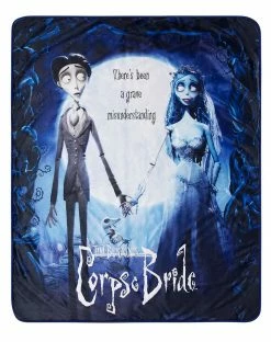 Spirit Halloween Corpse Bride Fleece Blanket