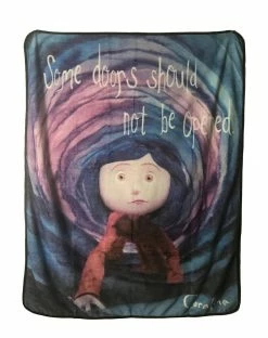 Spirit Halloween Dream Coraline Fleece Blanket