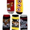 Spirit Halloween Gremlins No Show Socks - 5 Pack