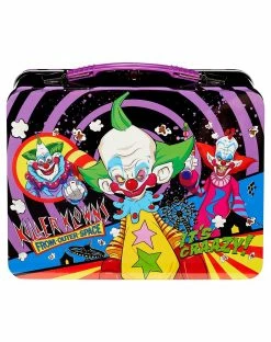 Spirit Halloween Killer Klowns From Outer Space Tin Lunch Box 7 Spirit Halloween Killer Klowns From Outer Space Tin Lunch Box -Halloween ACCESSORIES store 01592716 d