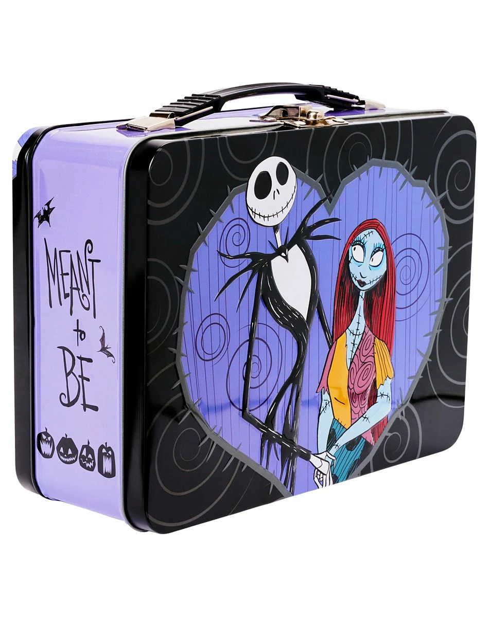 Spirit Halloween Meant To Be Jack and Sally Lunch Box - The Nightmare Before Christmas 2 Spirit Halloween Meant To Be Jack and Sally Lunch Box - The Nightmare Before Christmas - Image 2