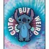 Spirit Halloween Cute But Weird Stitch Fleece Blanket - Lilo & Stitch