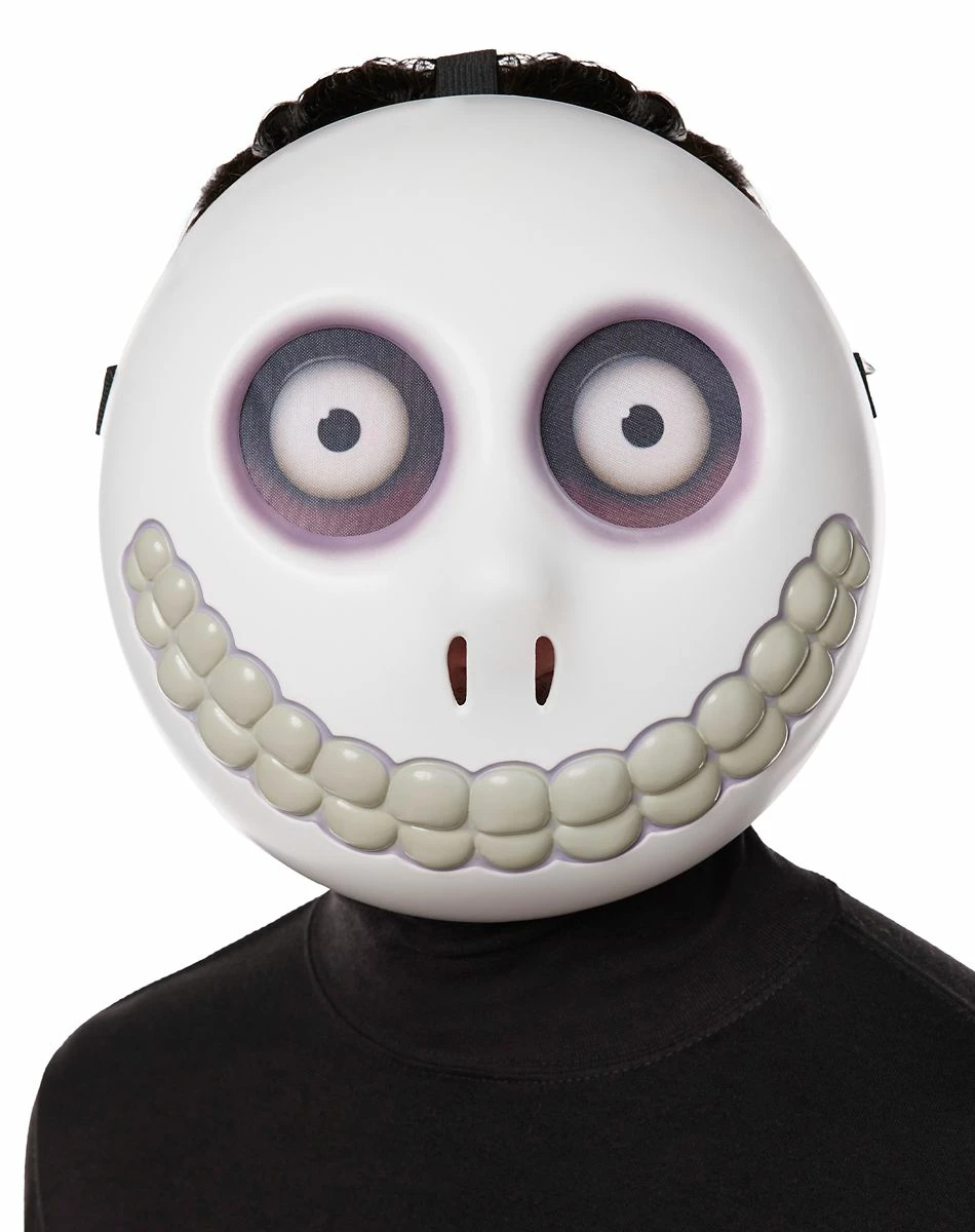 Spirit Halloween Barrel Half Mask - The Nightmare Before Christmas 1 Spirit Halloween Barrel Half Mask - The Nightmare Before Christmas