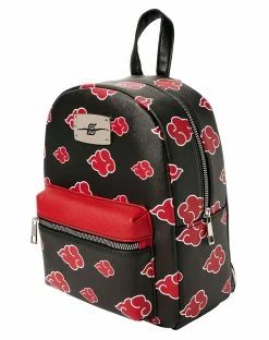 Spirit Halloween Red Cloud Naruto Mini Backpack -Halloween ACCESSORIES store 01594357 c