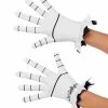 Spirit Halloween Ruffle Jack Skellington Gloves - The Nightmare Before Christmas