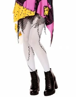 Spirit Halloween Stitched Sally Tights - The Nightmare Before Christmas