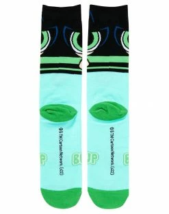 Spirit Halloween Buttercup Crew Socks - The Powerpuff Girls 3 Spirit Halloween Buttercup Crew Socks - The Powerpuff Girls -Halloween ACCESSORIES store 01594969 b