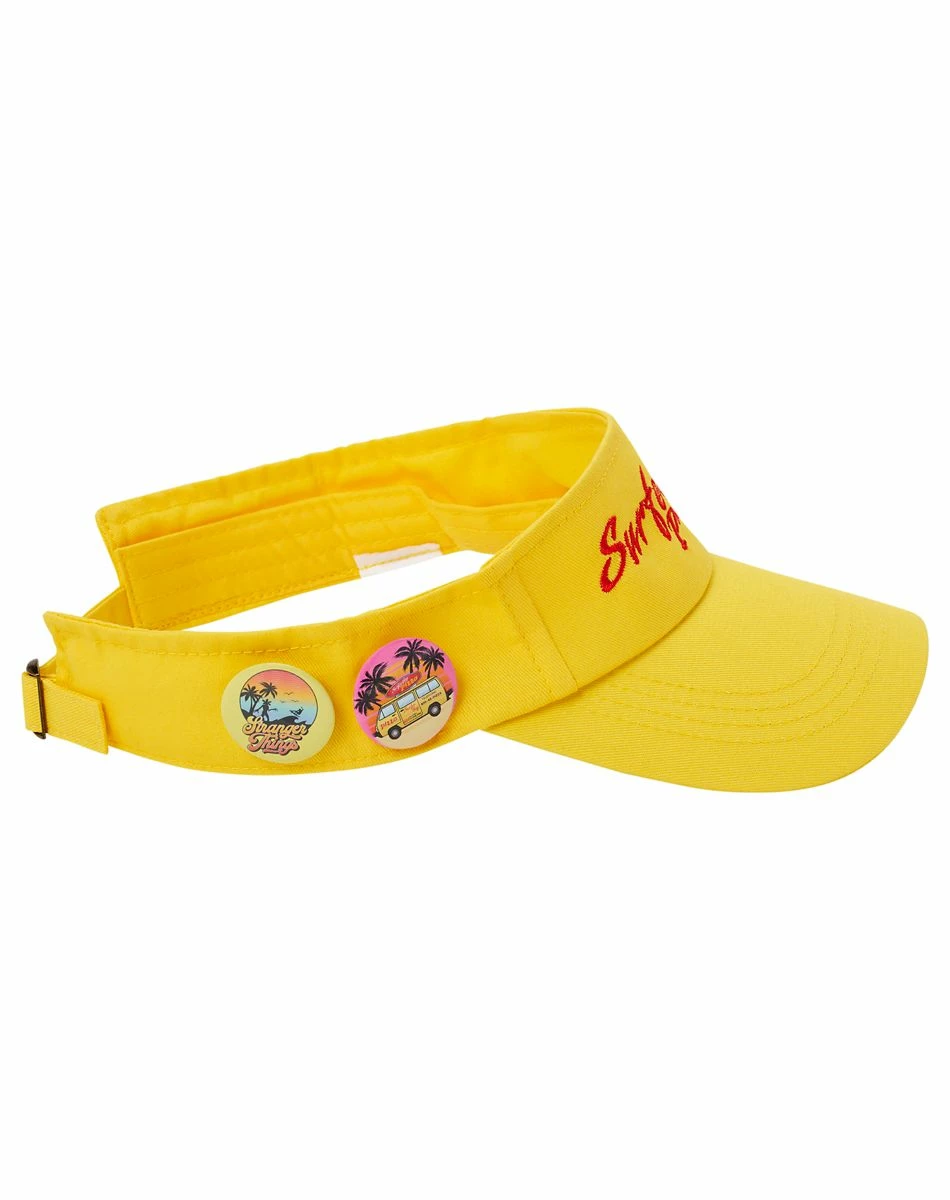 Spirit Halloween Surfer Boy Pizza Visor - Stranger Things 2 Spirit Halloween Surfer Boy Pizza Visor - Stranger Things - Image 2