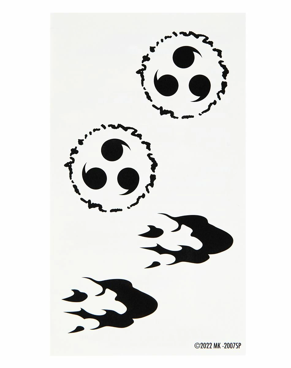 Spirit Halloween Sasuke Curse Marks Tattoo Set - Naruto Shippuden 4 Spirit Halloween Sasuke Curse Marks Tattoo Set - Naruto Shippuden - Image 4