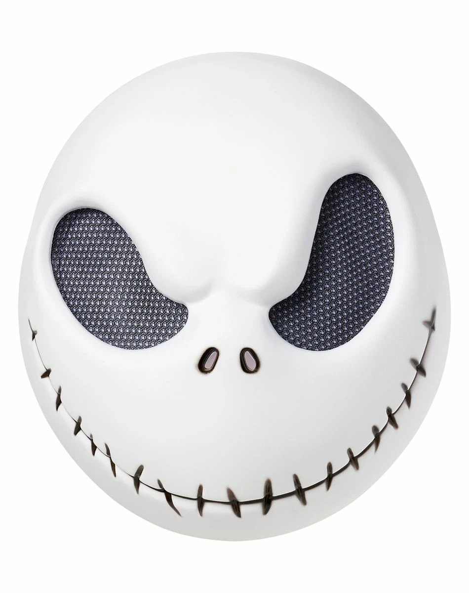 Spirit Halloween Jack Skellington Half Mask - The Nightmare Before Christmas 1 Spirit Halloween Jack Skellington Half Mask - The Nightmare Before Christmas