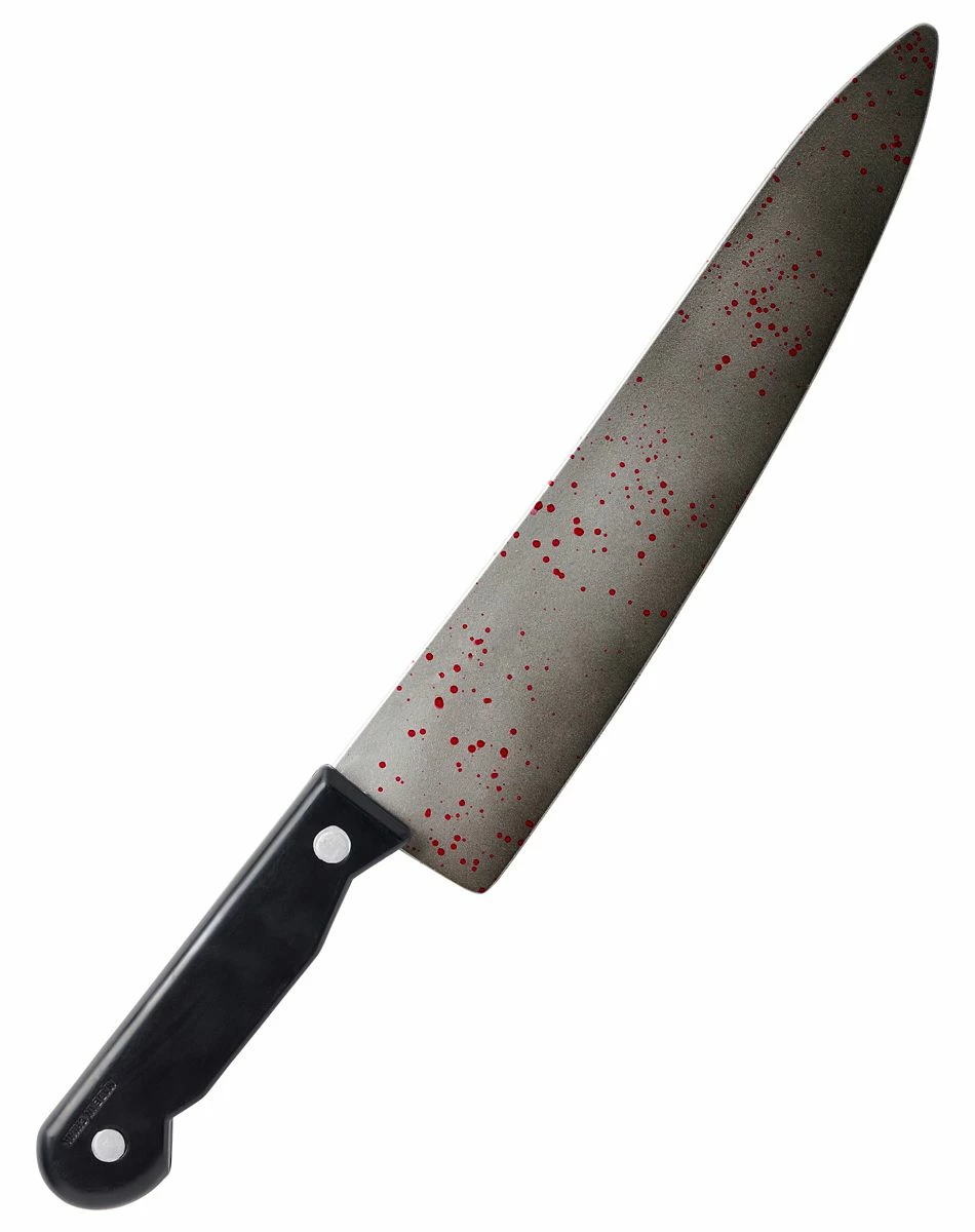 Spirit Halloween Bloody Butcher's Knife 1 Spirit Halloween Bloody Butcher's Knife