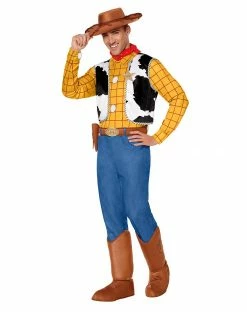 Spirit Halloween Adult Woody Jumpsuit Costume - Toy Story