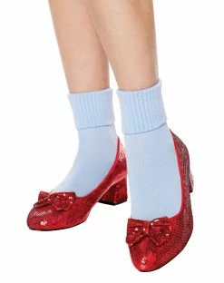 Spirit Halloween Ruby Slipper Sequin Heels - The Wizard of Oz