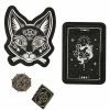 Spirit Halloween Pentagram Patch and Pin Set