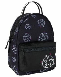 Spirit Halloween Pentagram Mini Backpack -Halloween ACCESSORIES store 01597160 c