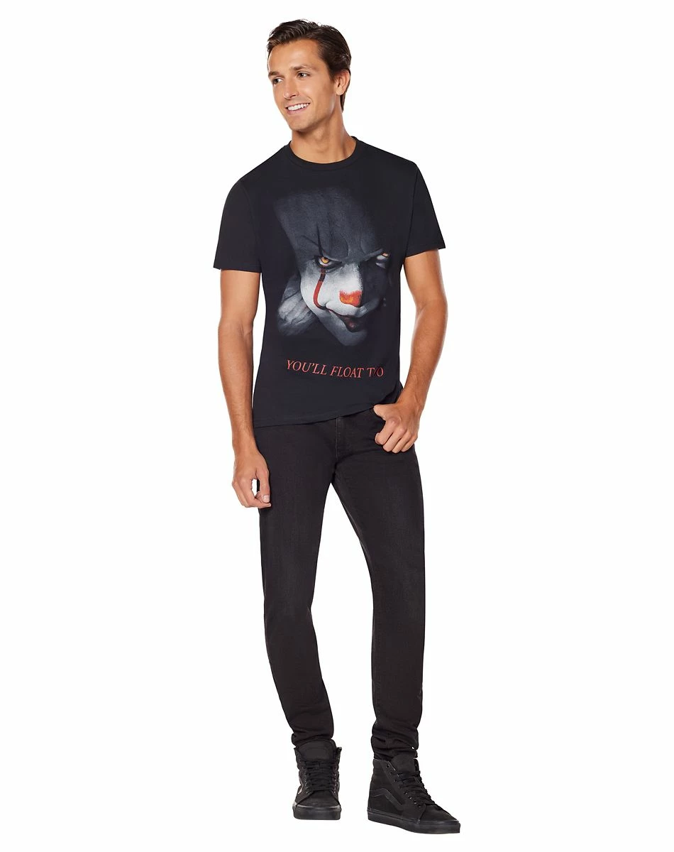 Spirit Halloween Hi Georgie Pennywise T Shirt - It 3 Spirit Halloween Hi Georgie Pennywise T Shirt - It - Image 3