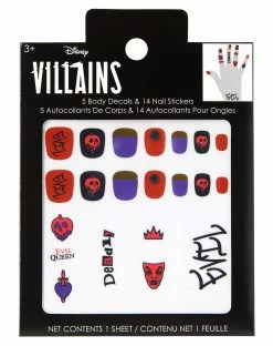 Spirit Halloween Evil Queen Decals - Disney Villains -Halloween ACCESSORIES store 01599885 b