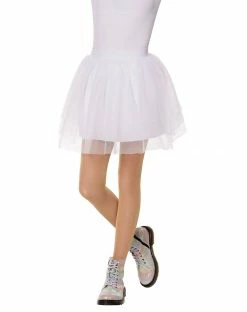 Spirit Halloween Kids White Tulle Skirt