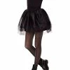 Spirit Halloween Kids Black Tulle Skirt