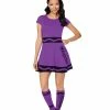 Spirit Halloween Adult Vivid Violet Crayon Dress Costume - Crayola