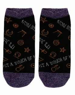 Spirit Halloween Hocus Pocus No Show Socks - 5 Pack 10 Spirit Halloween Hocus Pocus No Show Socks - 5 Pack -Halloween ACCESSORIES store 01602440 e