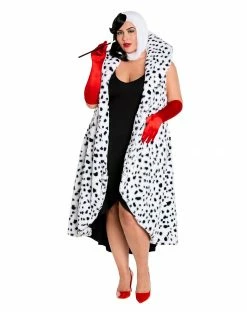 Spirit Halloween Adult Cruella Duster Jacket - Disney Cruella -Halloween ACCESSORIES store 01602770 d