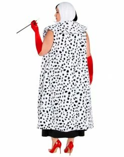 Spirit Halloween Adult Cruella Duster Jacket - Disney Cruella -Halloween ACCESSORIES store 01602770 e