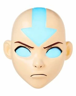 Halloween ACCESSORIES store 5 Spirit Halloween Aang Half Mask - Avatar: The Last Airbender