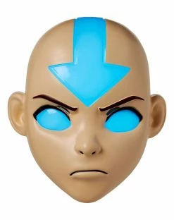 Spirit Halloween Aang Half Mask - Avatar: The Last Airbender -Halloween ACCESSORIES store 01603869 c