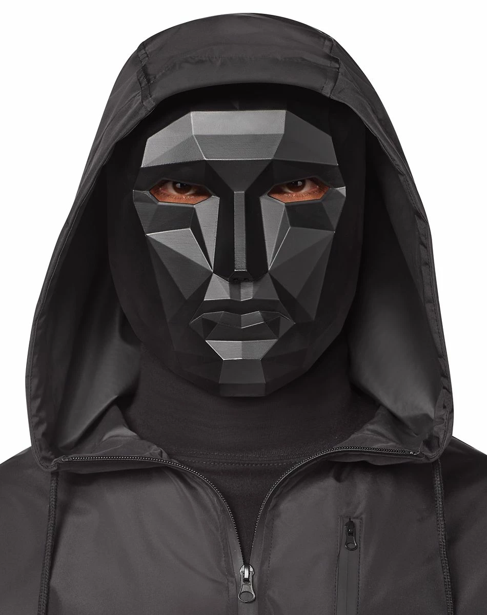 Spirit Halloween Front Man Half Mask - Squid Game 1 Spirit Halloween Front Man Half Mask - Squid Game