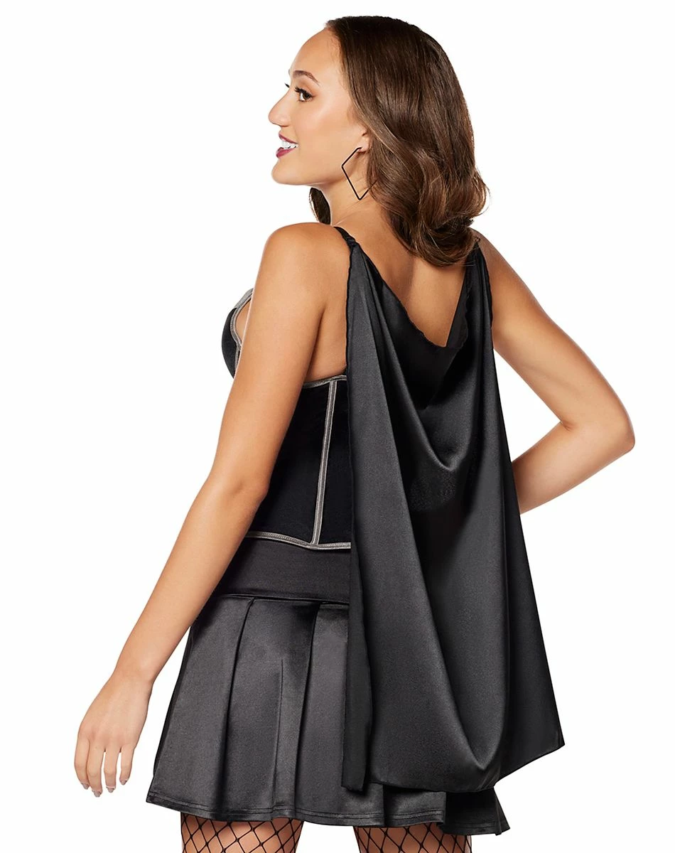 Spirit Halloween Adult Batman Corset With Cape - DC Comics 2 Spirit Halloween Adult Batman Corset With Cape - DC Comics - Image 2
