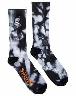 Spirit Halloween Tie Dye Crew Socks