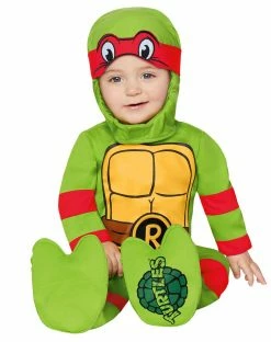 Spirit Halloween Baby Raphael Costume - Teenage Mutant Ninja Turtles