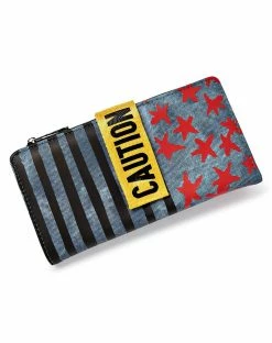 Spirit Halloween Stars and Stripes Harley Quinn Snap Wallet - Birds of Prey