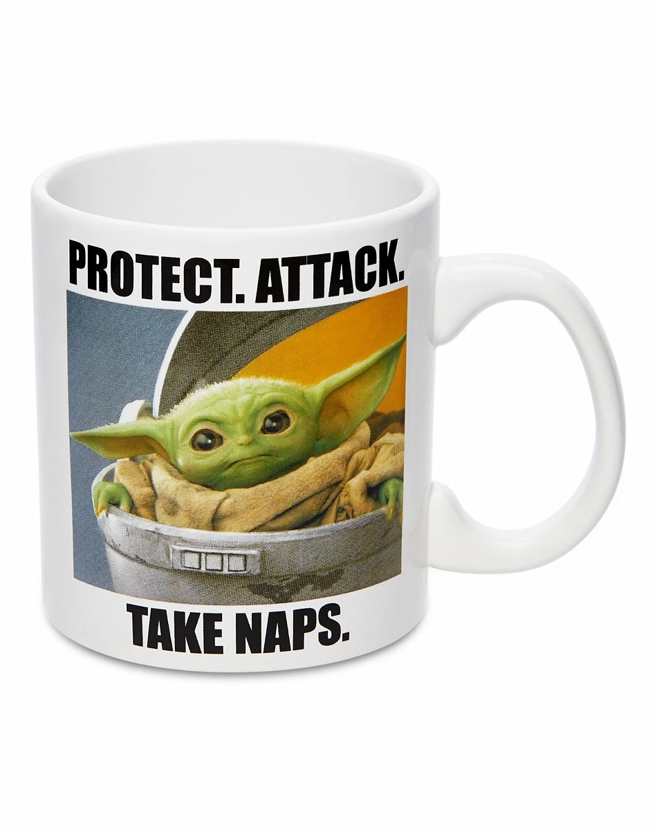 Spirit Halloween The Child Grogu Take Naps Coffee Mug 20 oz. - The Mandalorian 1 Spirit Halloween The Child Grogu Take Naps Coffee Mug 20 oz. - The Mandalorian