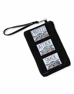 Spirit Halloween Protect Attack Snack The Child Grogu Zipper Wallet - The Mandalorian