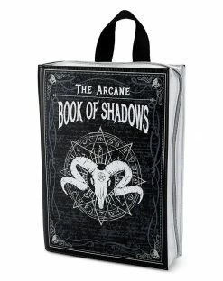 Spirit Halloween Book of Shadows Mini Backpack -Halloween ACCESSORIES store 03708559 c