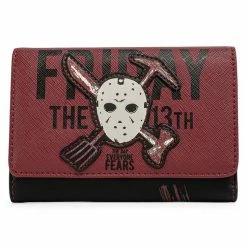 Spirit Halloween Loungefly Friday the 13th Snap Wallet