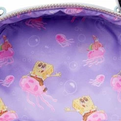 Spirit Halloween Loungefly Pastel Jellyfish Mini Backpack - SpongeBob SquarePants -Halloween ACCESSORIES store 03915261 d