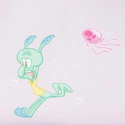 Spirit Halloween Loungefly Pastel Jellyfish Mini Backpack - SpongeBob SquarePants -Halloween ACCESSORIES store 03915261 g