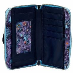 Spirit Halloween Loungefly Glow in the Dark Space Adventure Zip Wallet - Lilo & Stitch -Halloween ACCESSORIES store 03915683 d