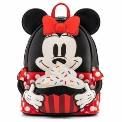 Spirit Halloween Loungefly Minnie Mouse Oh My! Sweets Mini Backpack - Disney